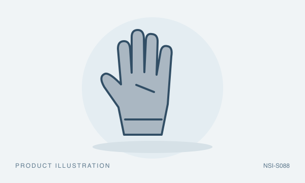 Illustration of Cut-Level A7 Steel Core Gloves