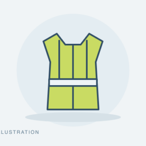 Cooling Hi-Vis Vest, Evaporative