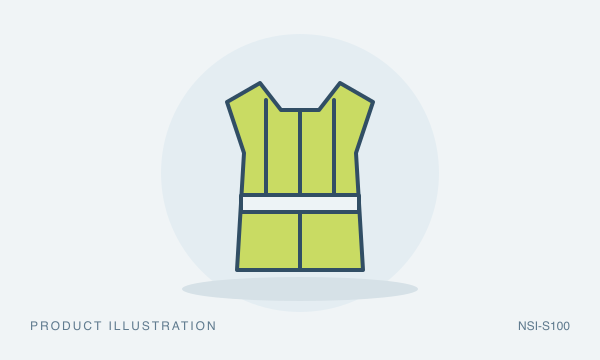 Cooling Hi-Vis Vest, Evaporative
