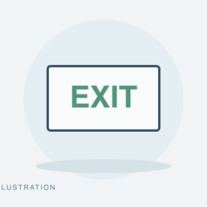 Emergency Exit Sign, LED